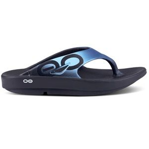 Oofos Unisex Ooriginal Sport Sandals - Black/Azul
